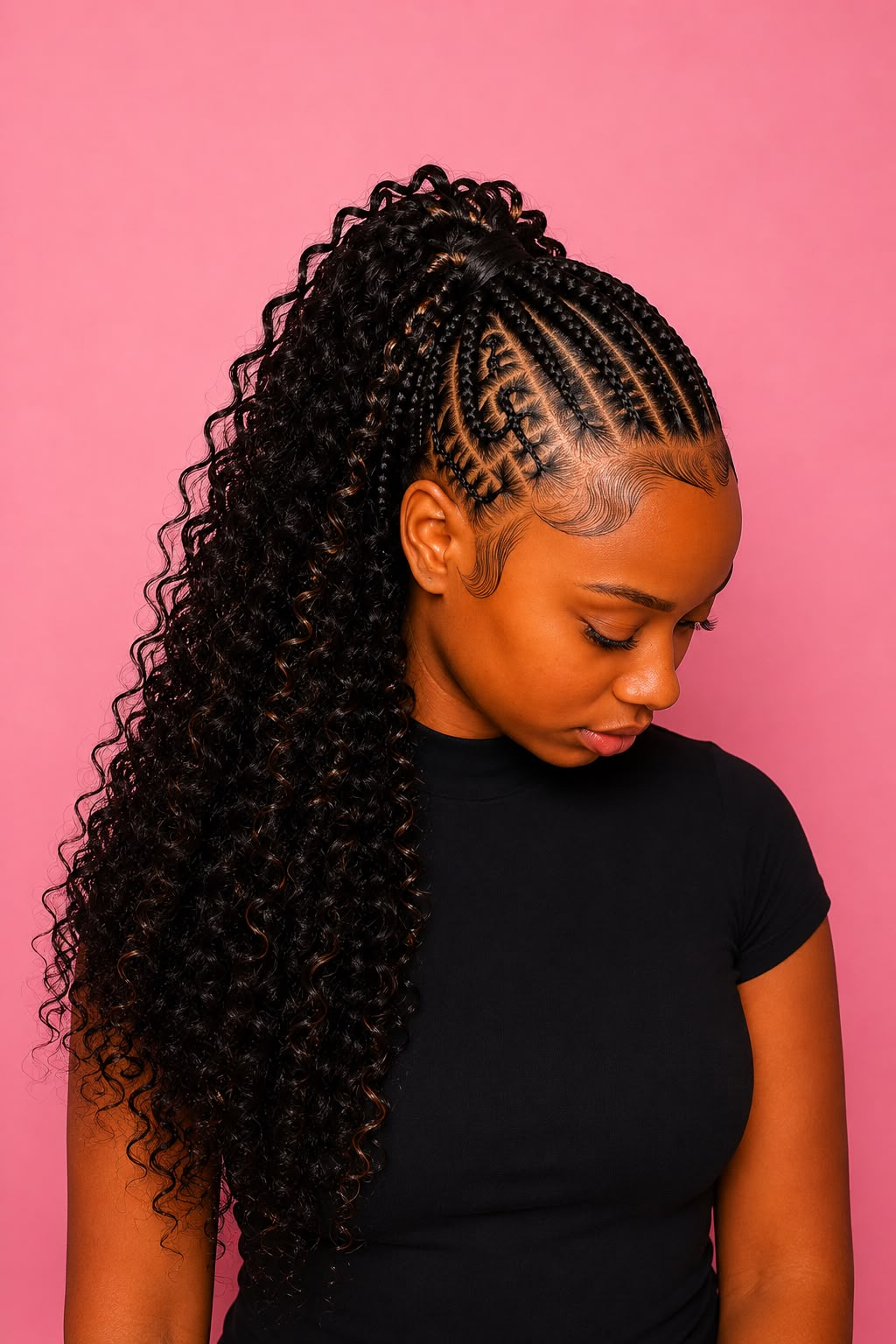 ADD ON Extra Curls for Braids